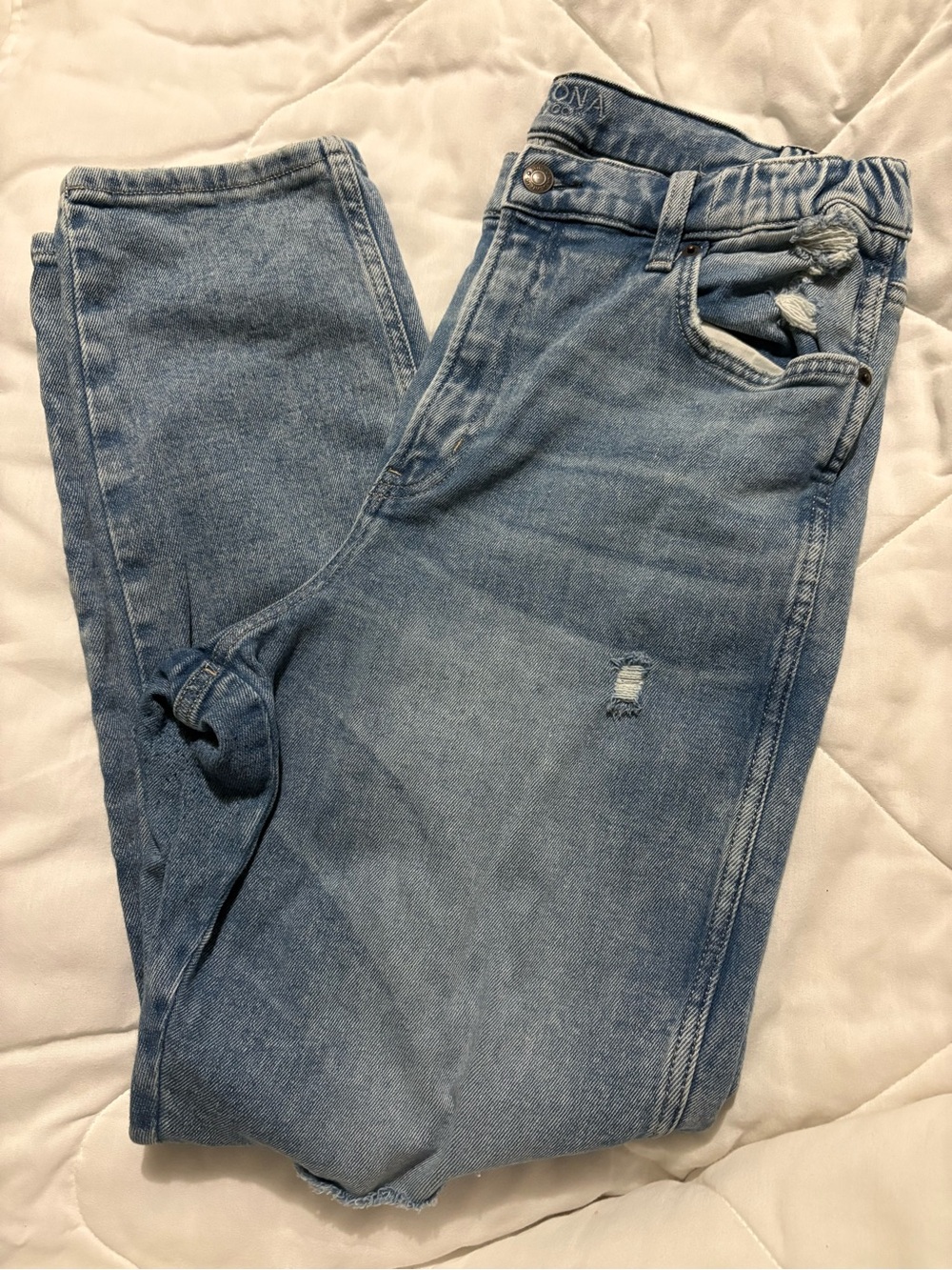 Arizona Jean Company Light Blue Flare Jeans